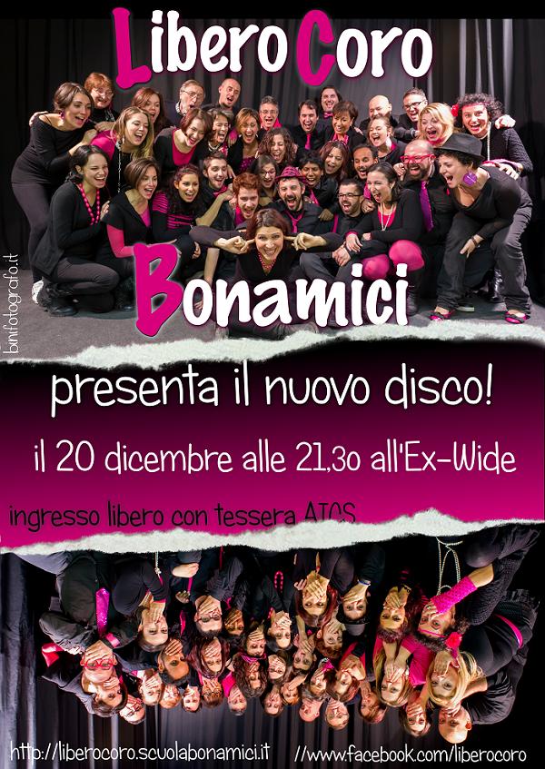 Libero Coro Bonamici presenta il nuovo disco