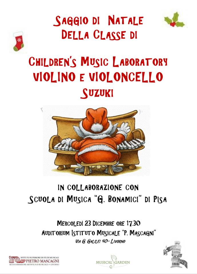 Saggio di Natale di Violino e Violoncello Suzuki