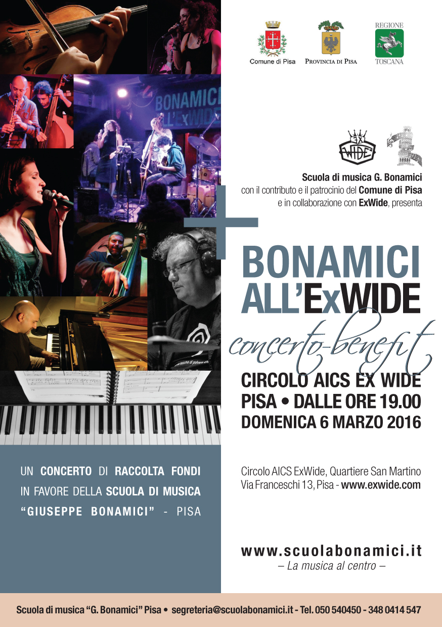 Concerto di raccolta fondi per il riaquisto del materiale rubato