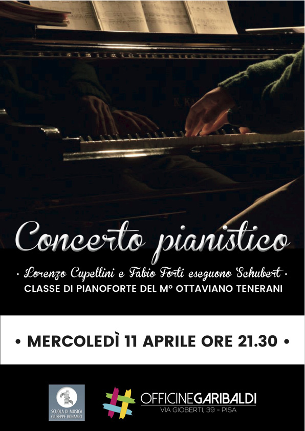 Concerto Pianistico alle Officine Garibaldi