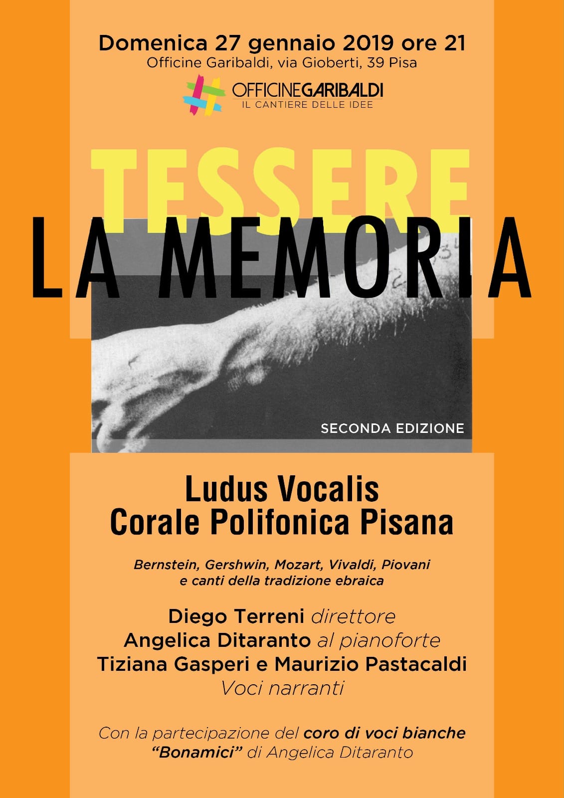 Voci Bianche per il Giorno della Memoria