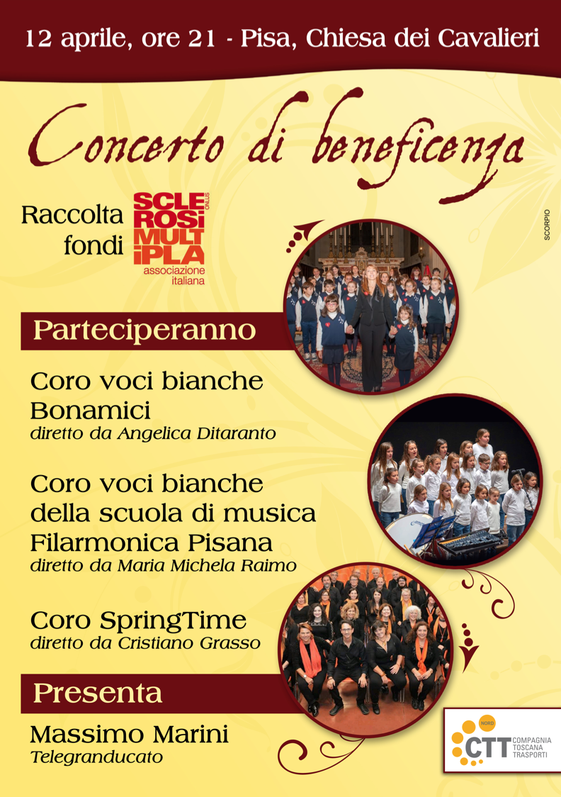Concerto di beneficenza per AISM