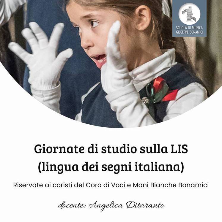 Due giornate di formazione LIS per il coro Mani Bianche