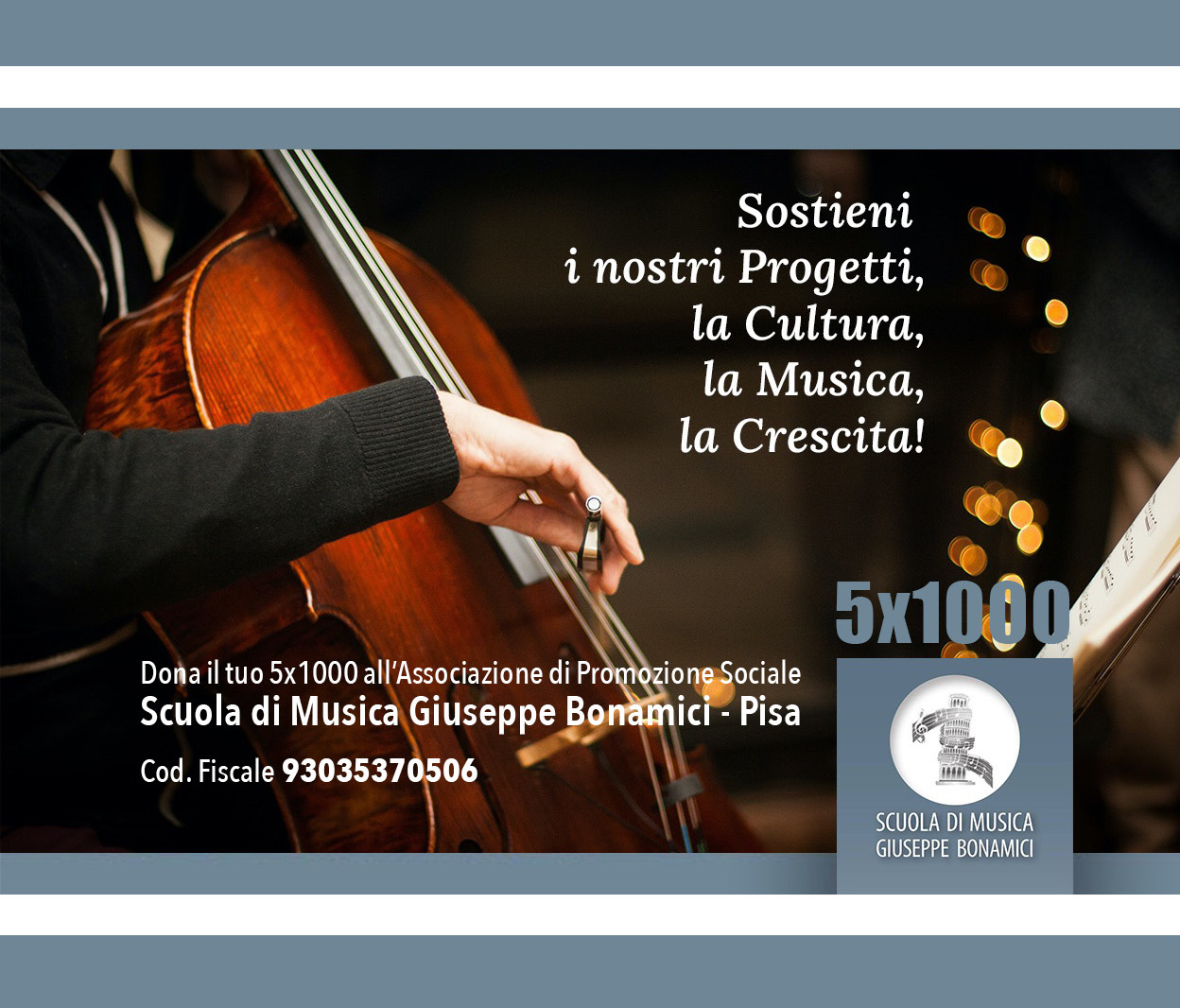 5×1000 alla Scuola Bonamici